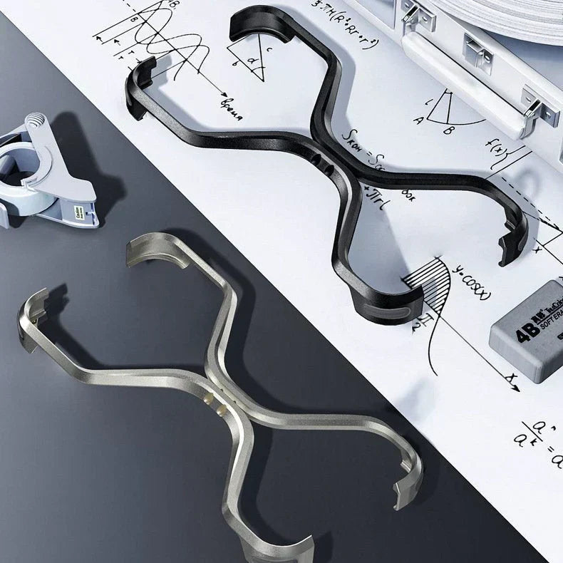 Titanium X- Shape Rimless Cover For iPhone 16 Series