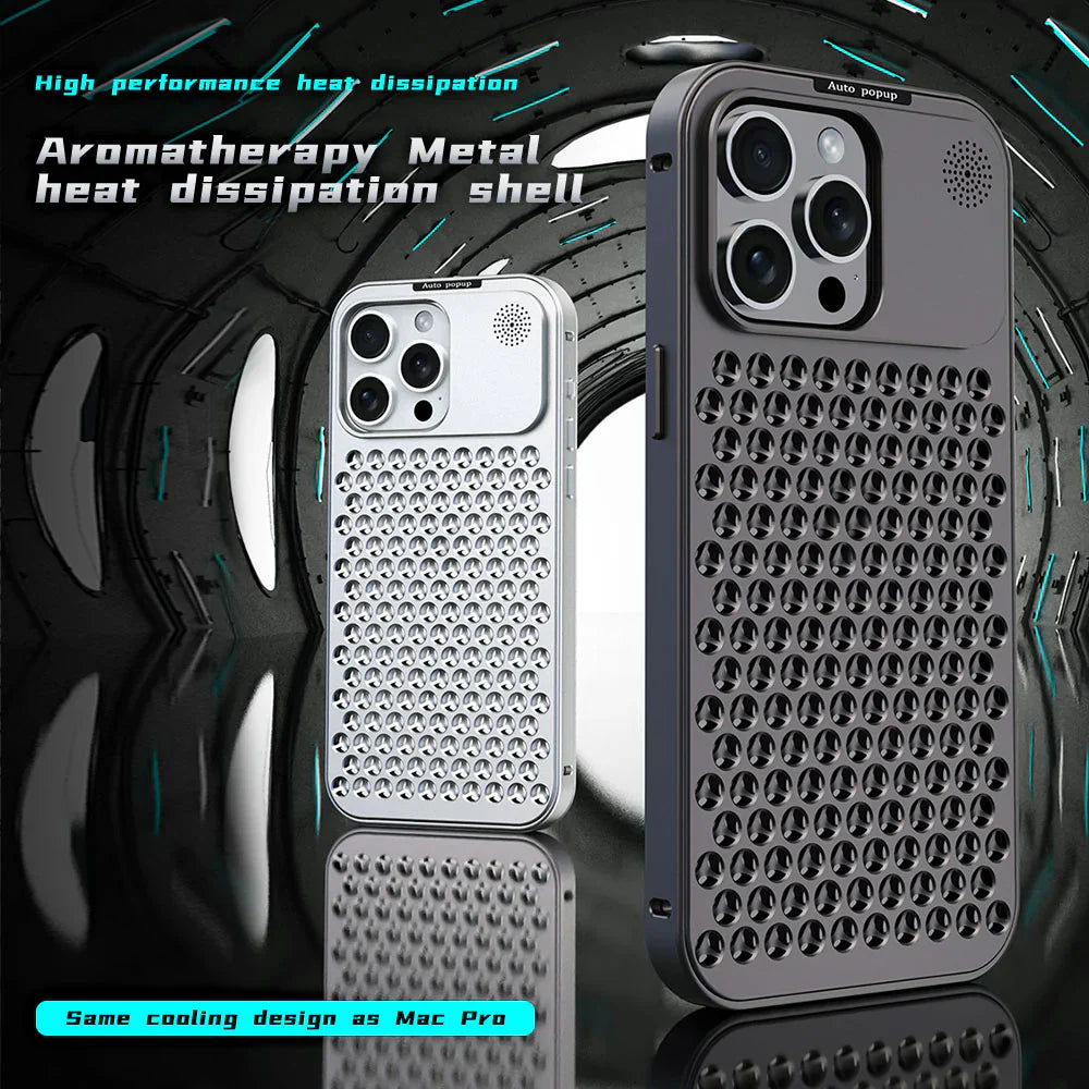 New Metal Hybrid Cover For iPhone 15 Pro Max