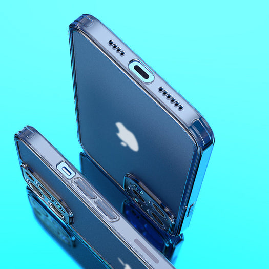 Transparent Frosted Matt Back Case Cover For iPhone 13