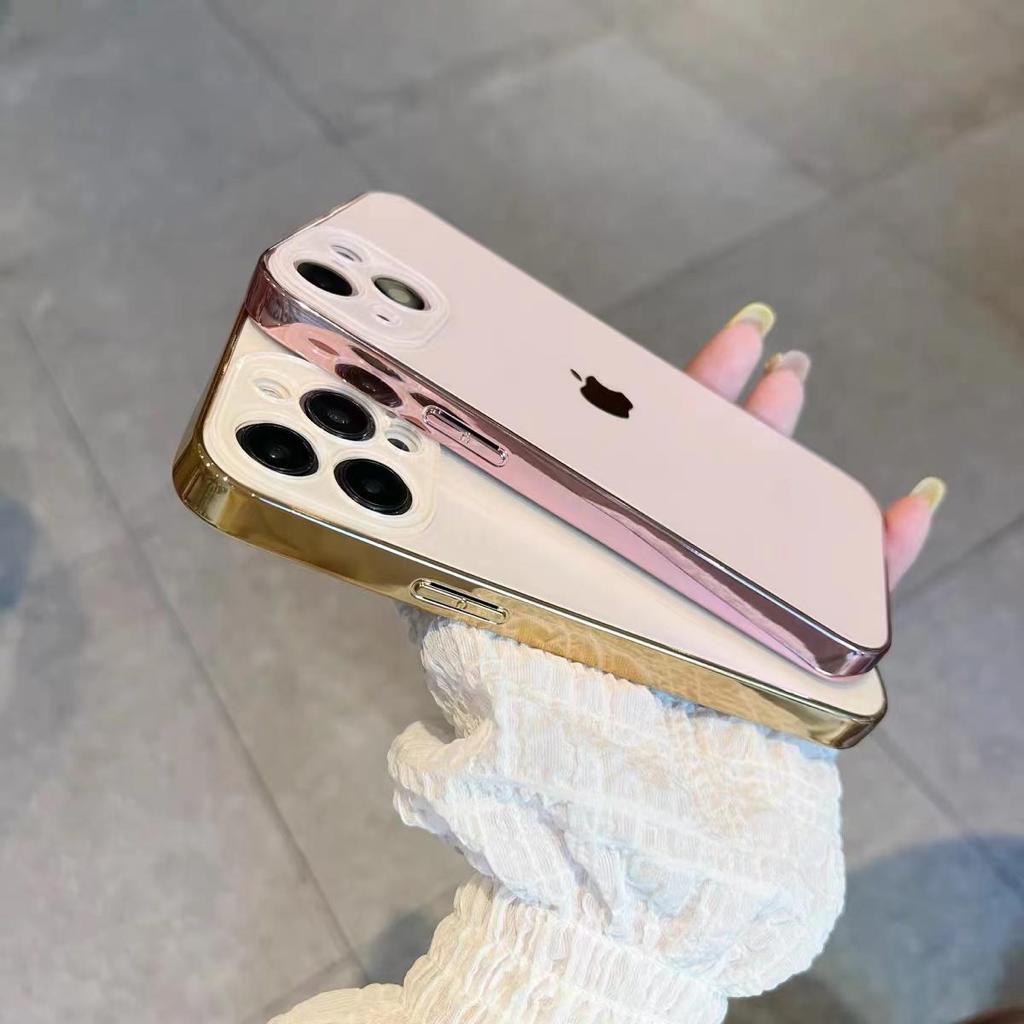 Orignal Glossy Premium Glass Back Case For iPhone 14