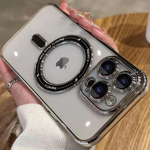 Premium Clear Poly-carbonate Case With Magsafe For iPhone 13 Pro Max