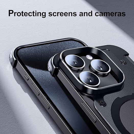 Metal No Border Cover Magnetic Stand