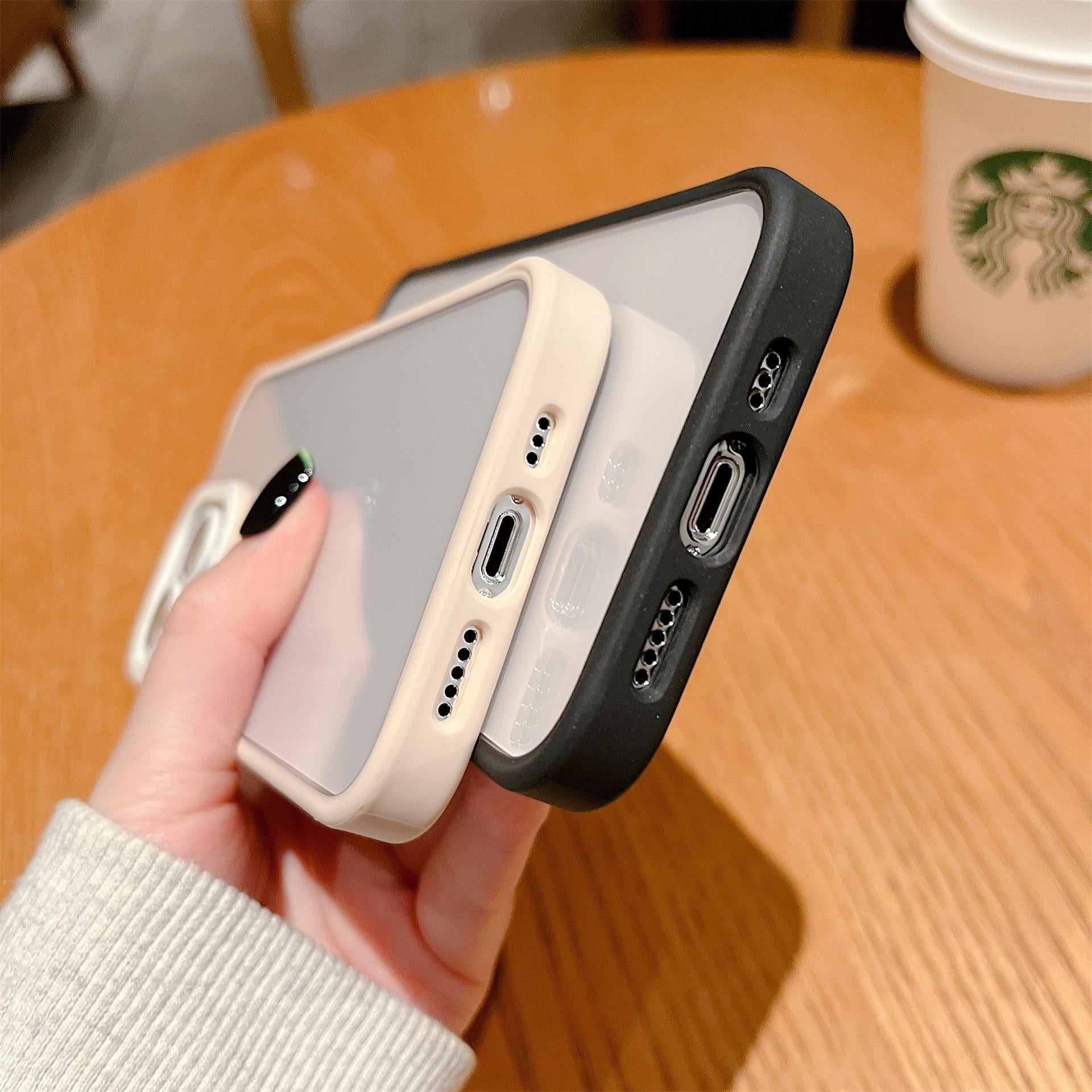 Premium Transparent Silicone Shockproof Camera Lens Protection Armor Bumper Back Case  for iPhone 15 Pro