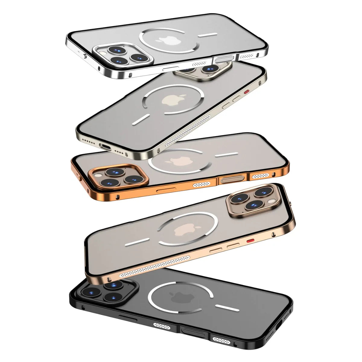 Metal Frosted Case For iPhone 17 Series