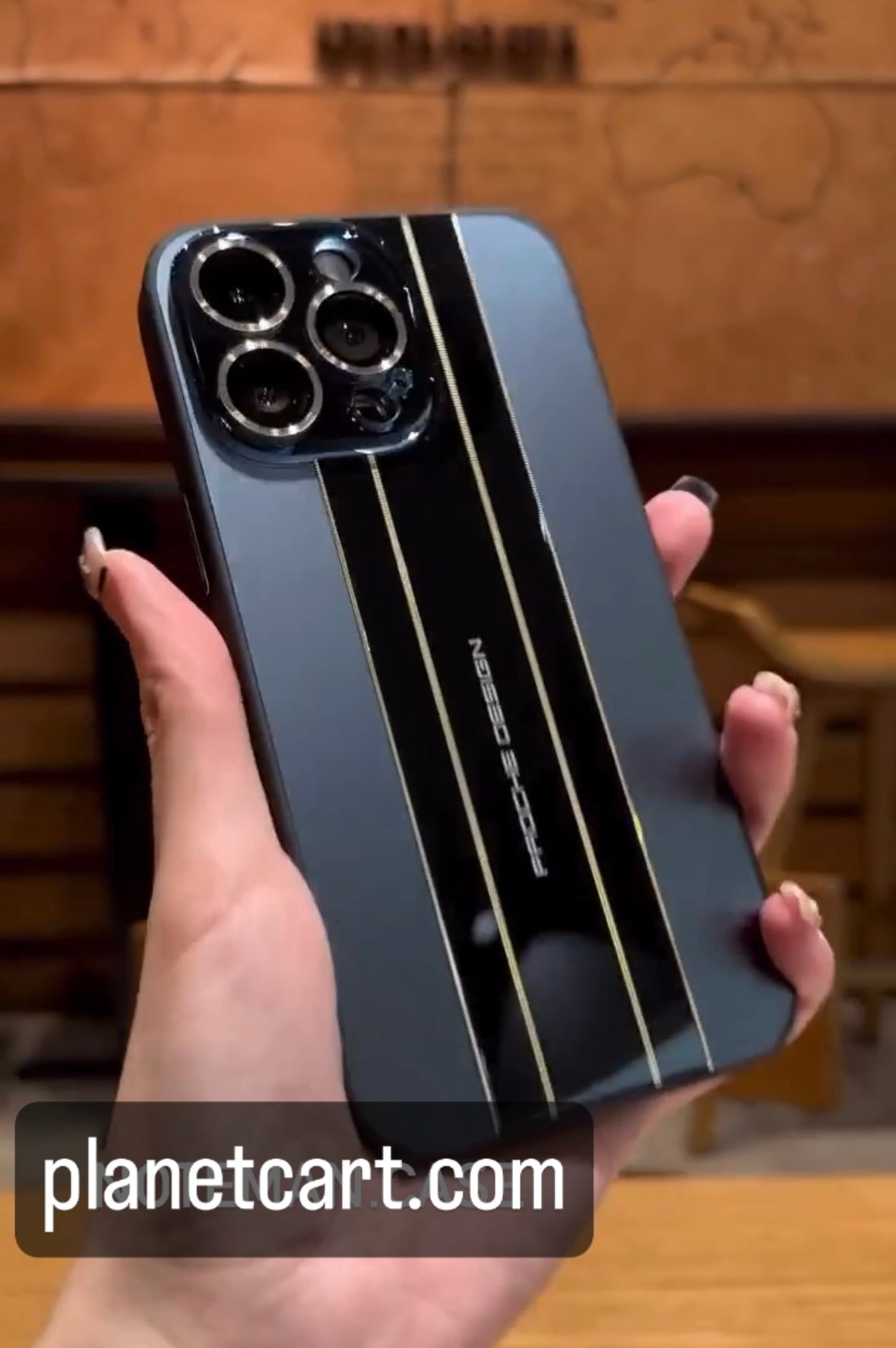 Porsche Glass Case For iPhone