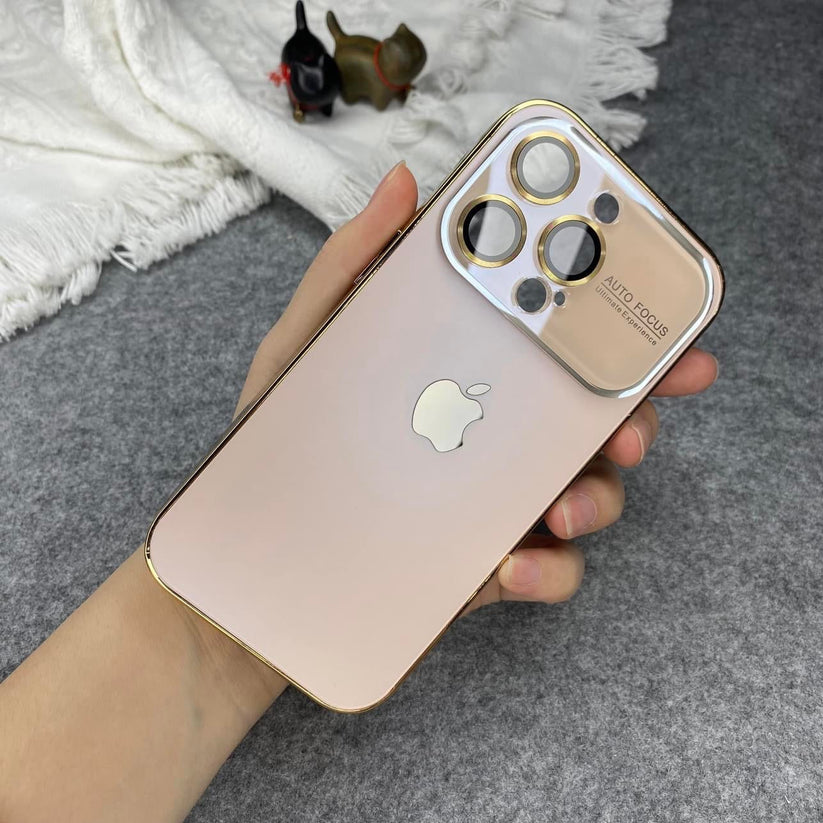 New design Lens Glass Case For iPhone 14