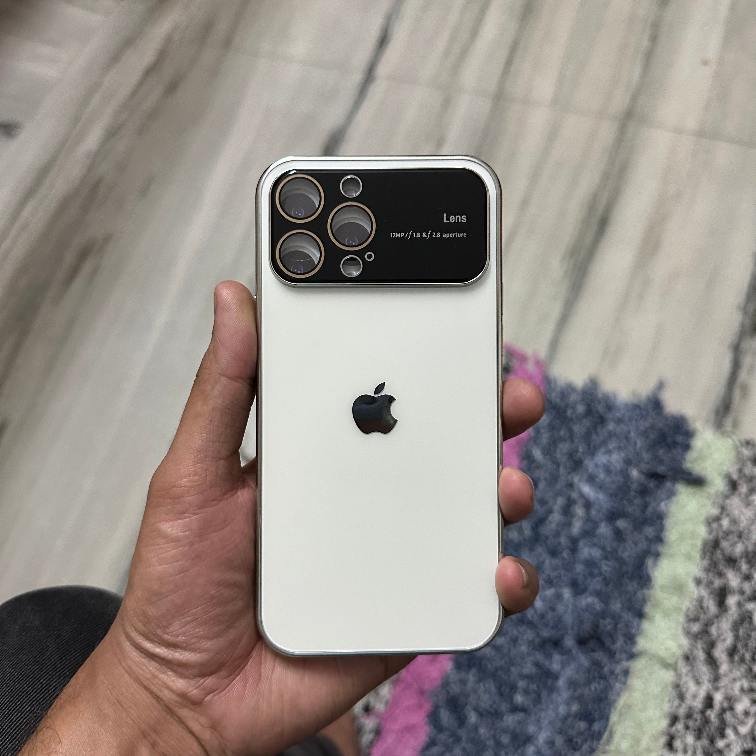 New design Lens Glass Case For iPhone 15 Series