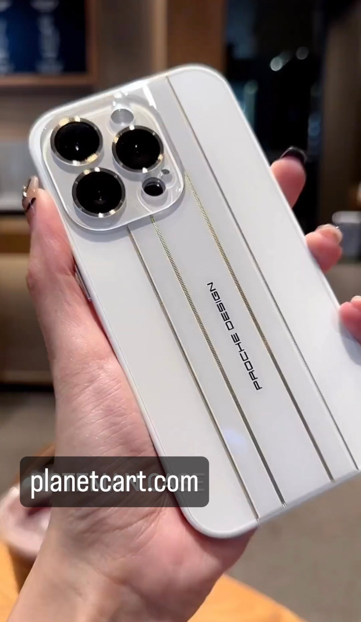 Porsche Glass Case For iPhone