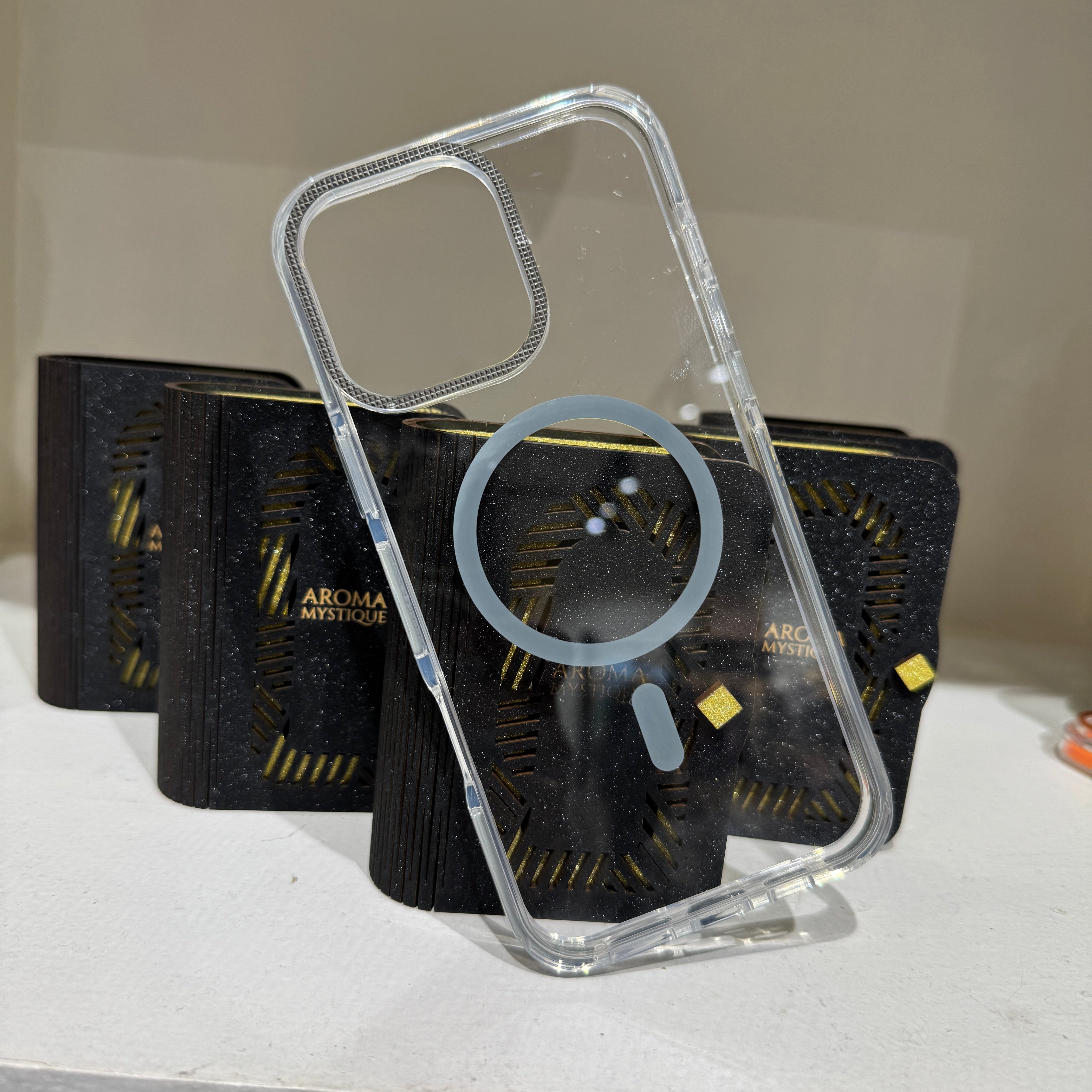 Bumper Transparent Anti Yellow Magsafe Case For iPhone