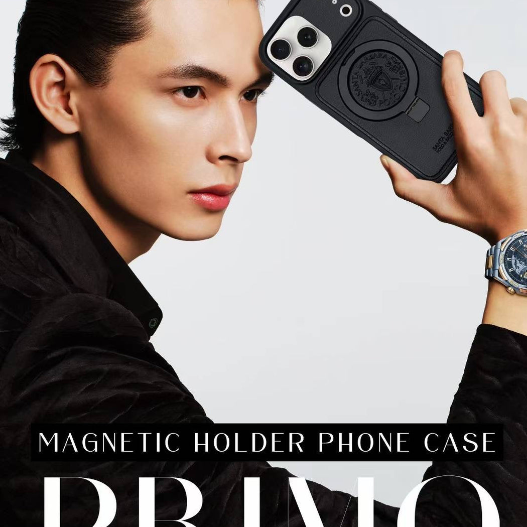 Magsafe Leather Primo Santa Barbara Case For iPhone 17 Series