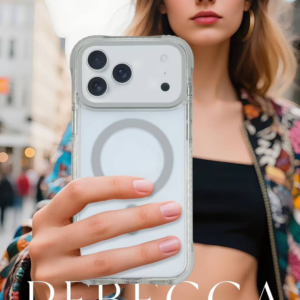 Anti Yellow Transparent Rebecca Santa Barbara Case For iPhone 17 Series