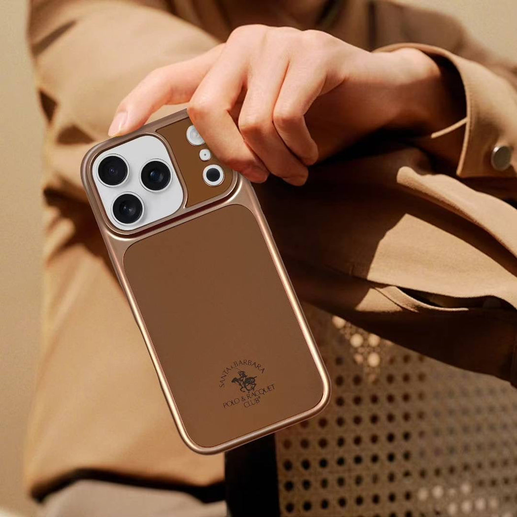 Mettalic Finish Lucas Santa Barbara Case For iPhone 17 Series
