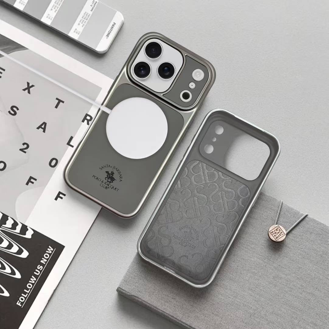 Mettalic Finish Lucas Santa Barbara Case For iPhone 17 Series