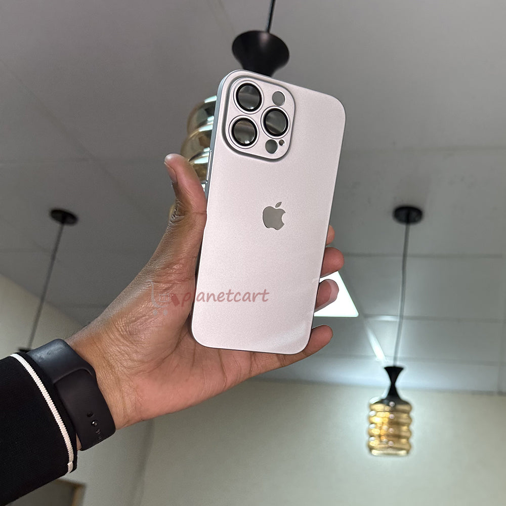 Luxurious Matte Thin Back Case With Shinning Logo For iPhone 14 Plus