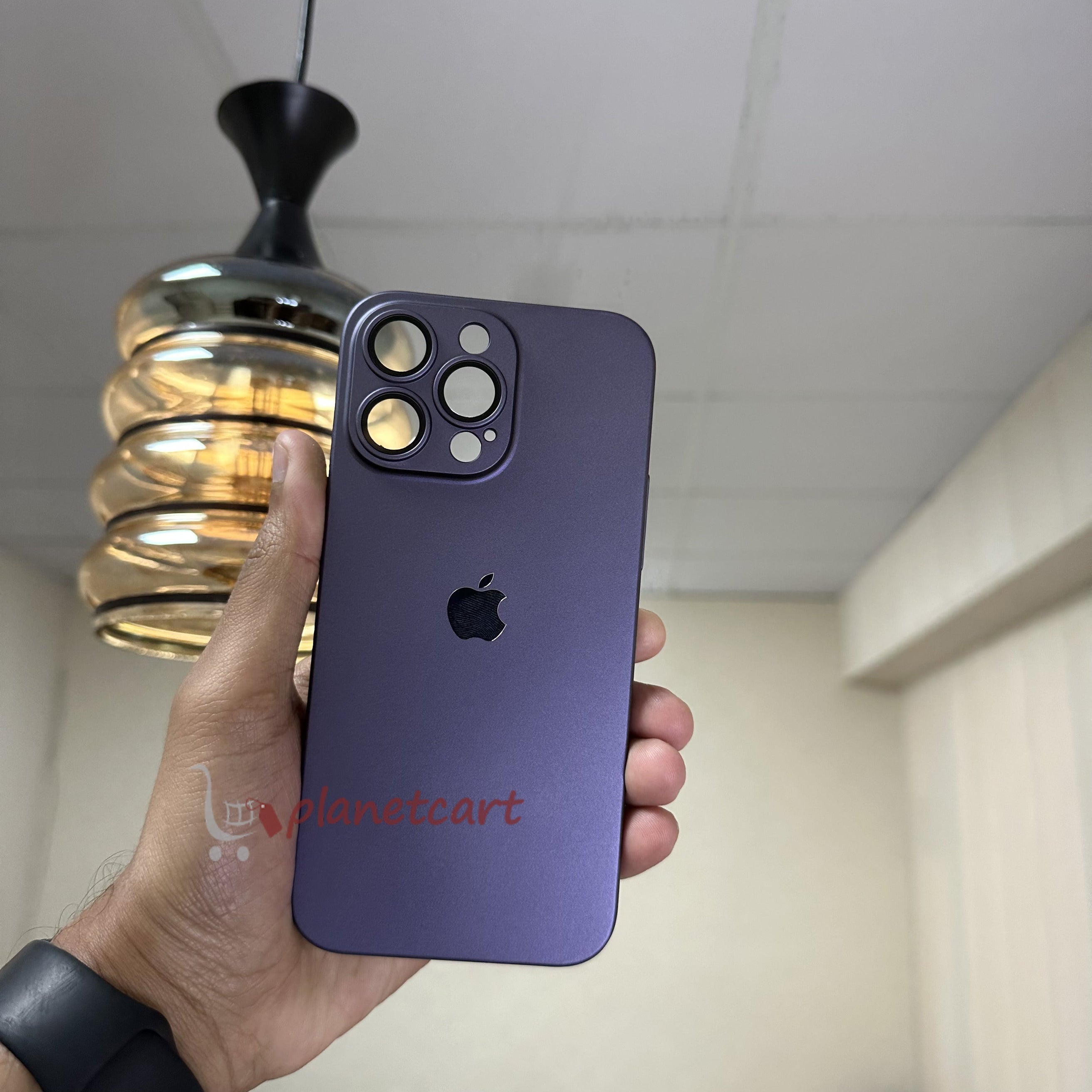 Luxurious Matte Thin Back Case With Shinning Logo For iPhone 14 Series