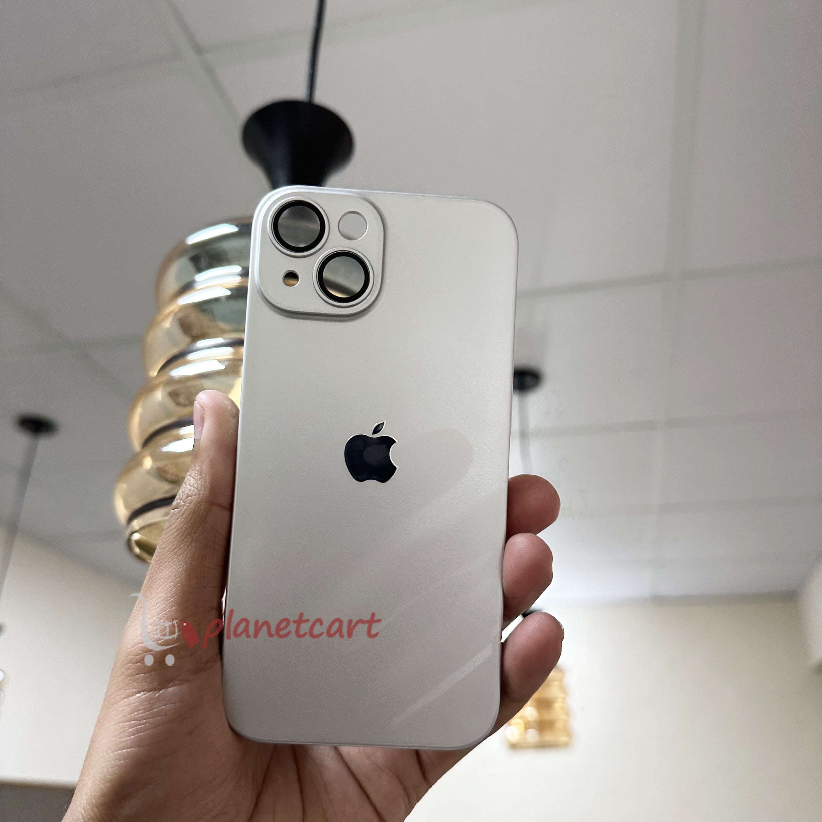 Luxurious Matte Thin Back Case With Shinning Logo For iPhone 14 Plus