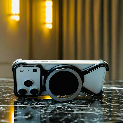 X Shape Metal Magsafe Bumper Case For iPhone 17 Series