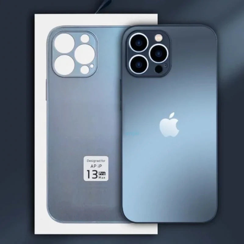 Orignal Glossy Premium Glass Back Case For iPhone 13 Pro