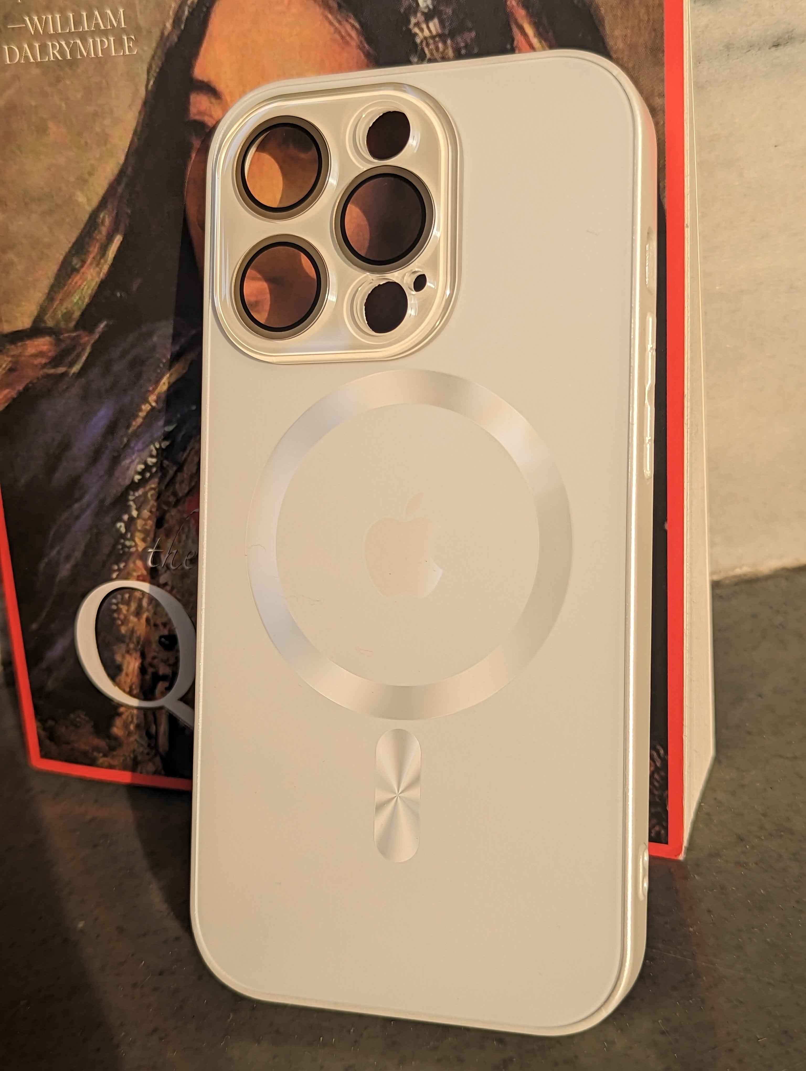 Glossy Electroplated Camera Lens Protection Magsafe Case For iPhone 14 Pro Max