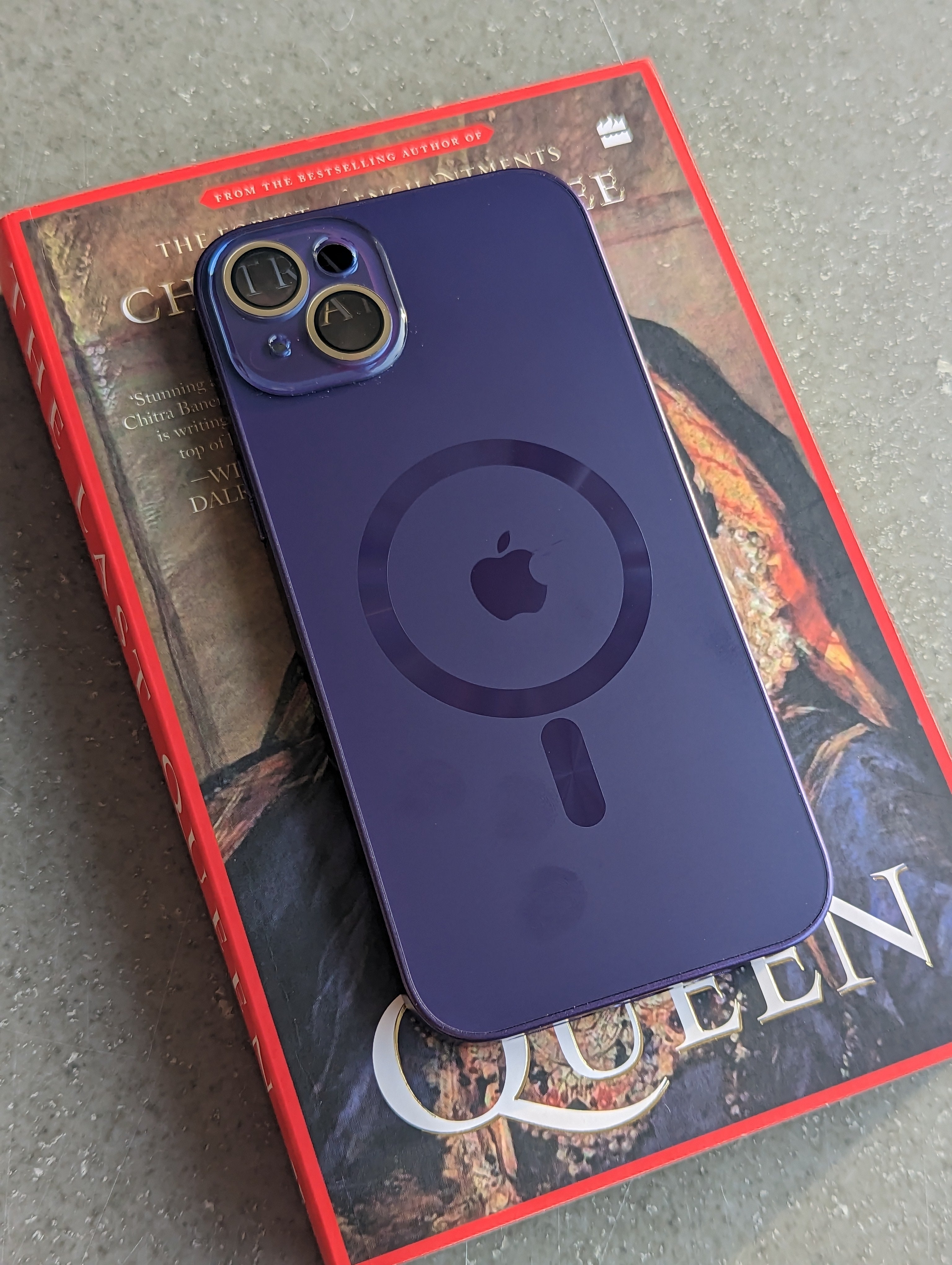 Glossy Electroplated Camera Lens Protection Magsafe Case For iPhone 14