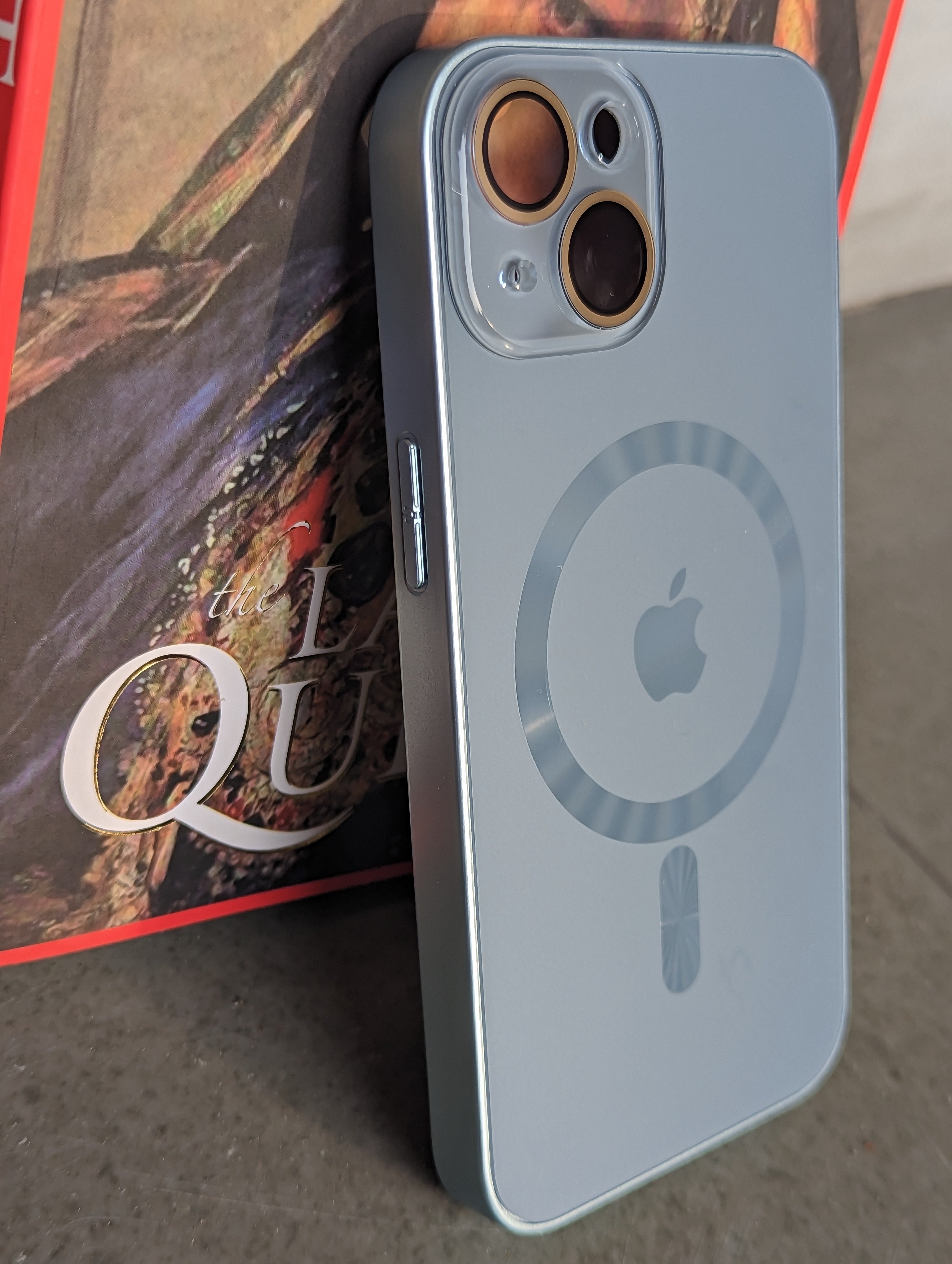 Glossy Electroplated Camera Lens Protection Magsafe Case For iPhone 13