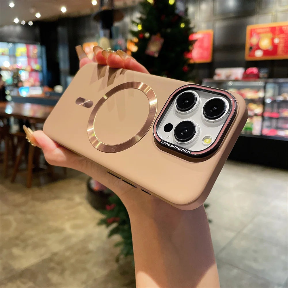 Premium Soft Polycarbonate Magsafe Case For iPhone 16