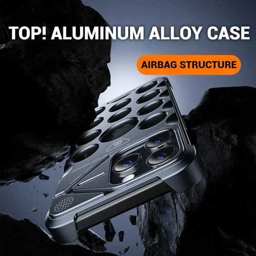 Metal Large Hollow Cover For iPhone