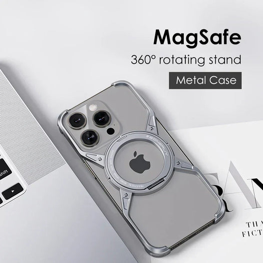 Aluminum Rimless Cover For iPhone 16 Pro Max
