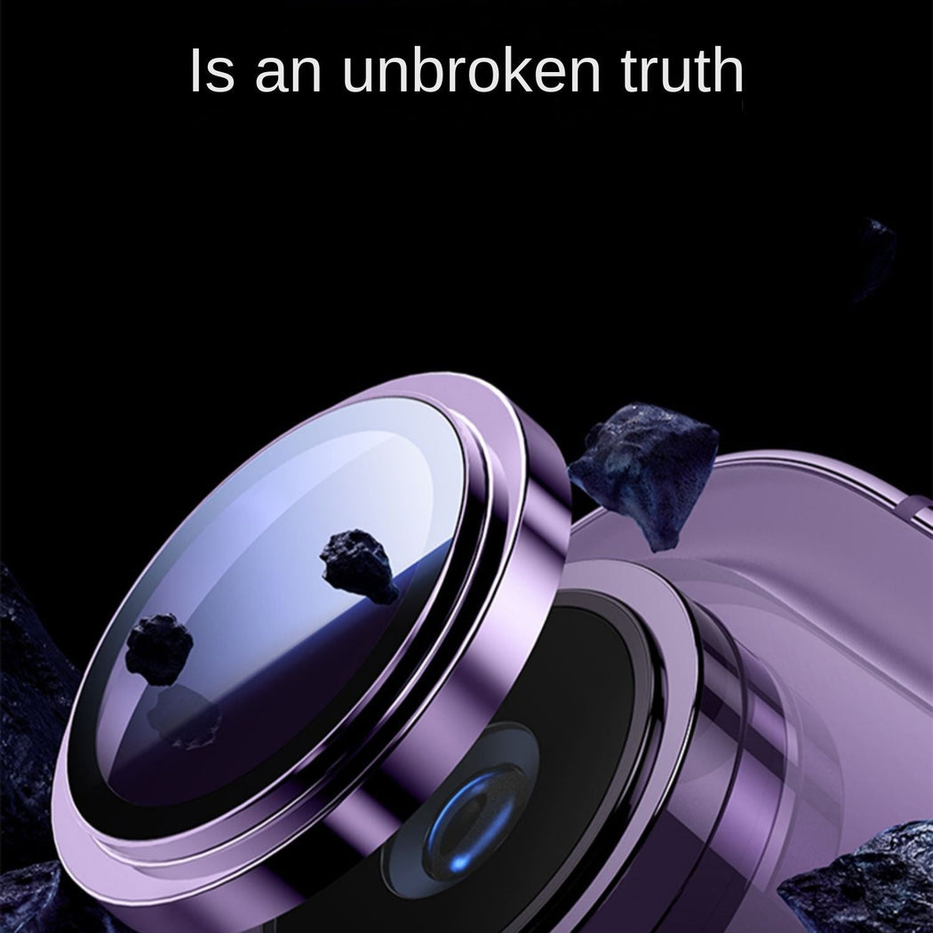 Ring Metal Camera Lens Protector Glass For iPhone 14 Pro Max
