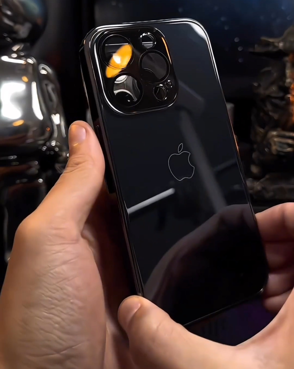 Glossy New Gen Glass Camera Lens Protection For iPhone