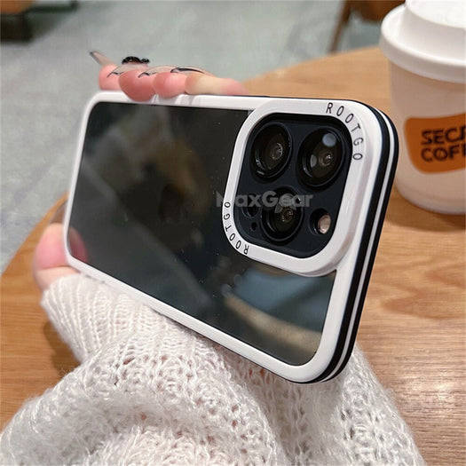 Root Transparent Polycarbonate Back Case Cover for iPhone 14