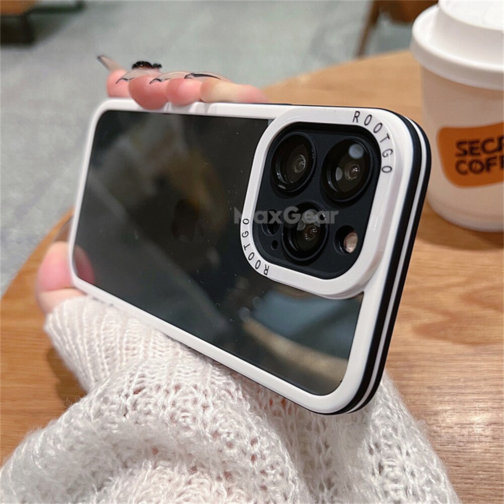 Root Transparent Polycarbonate Back Case Cover for iPhone 14