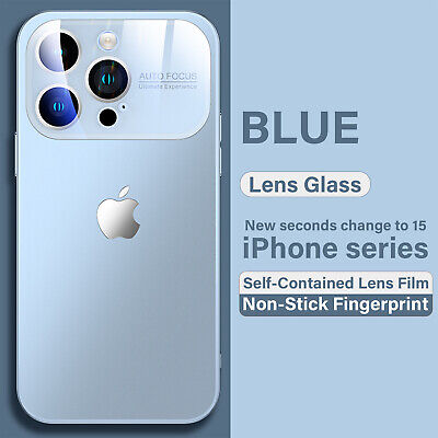 New design Lens Glass Case For iPhone 13