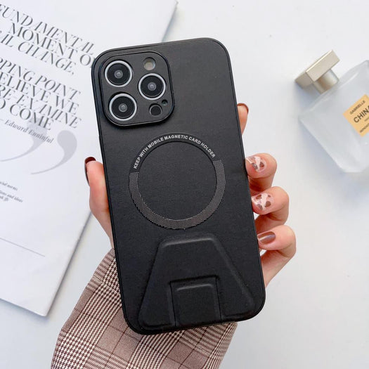 Luxury Leather Look Magsafe Case For iPhone 13 Pro Max