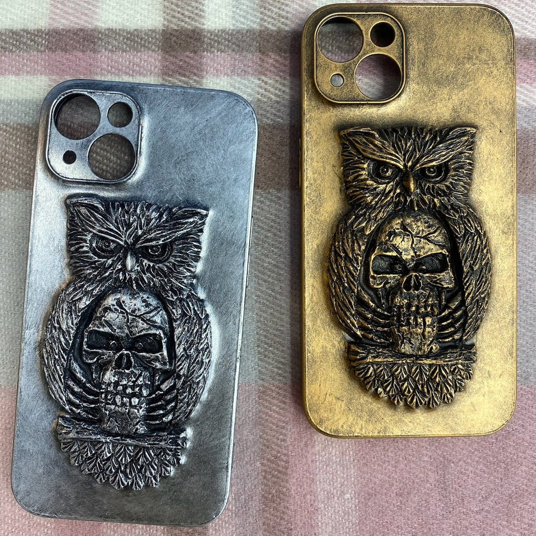 Vintage Owl Case For iPhone 15 Pro