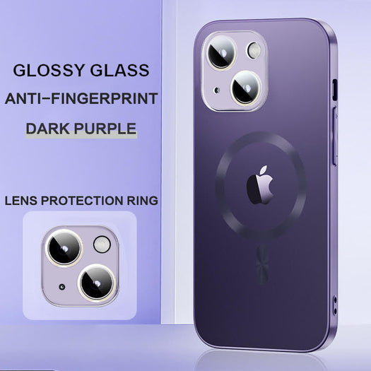Glossy Ultra Thin Electroplated Camera Lens Protection For iPhone 14 Series