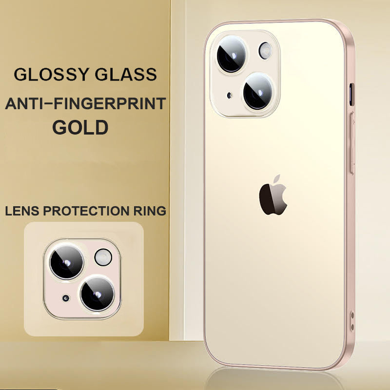 Glossy Ultra Thin Electroplated Camera Lens Protection For iPhone 14 Series