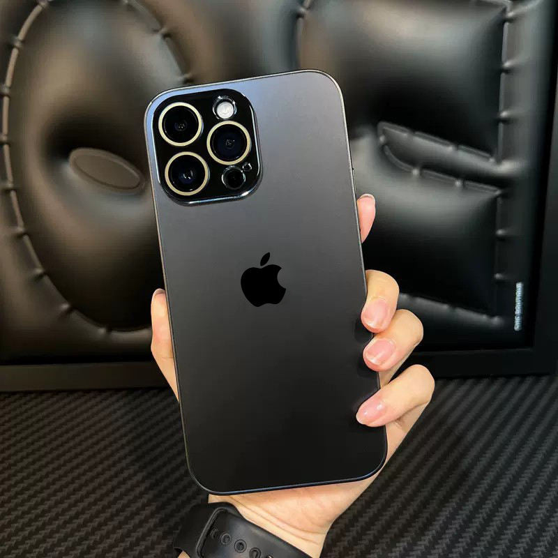 Glossy Ultra Thin Electroplated Camera Lens Protection For iPhone 16
