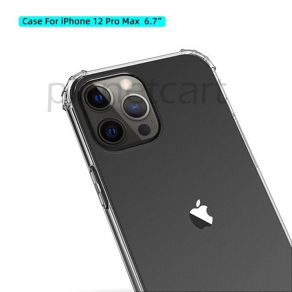 King Kong Silicone Transparent Bumper Soft Case Cover For iPhone 12 Pro