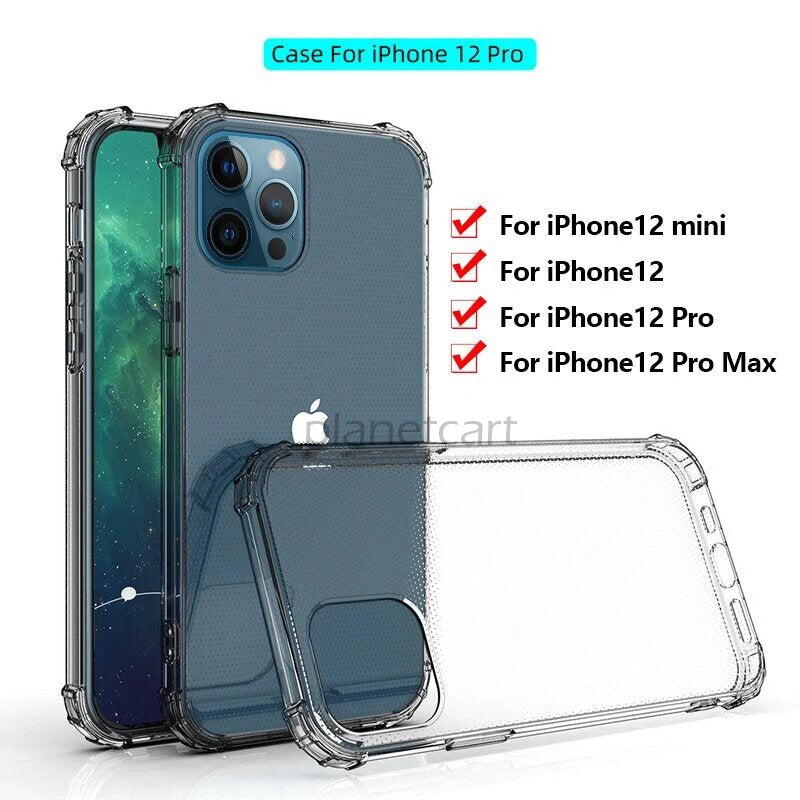 King Kong Silicone Transparent Bumper Soft Case Cover For iPhone 12 Pro