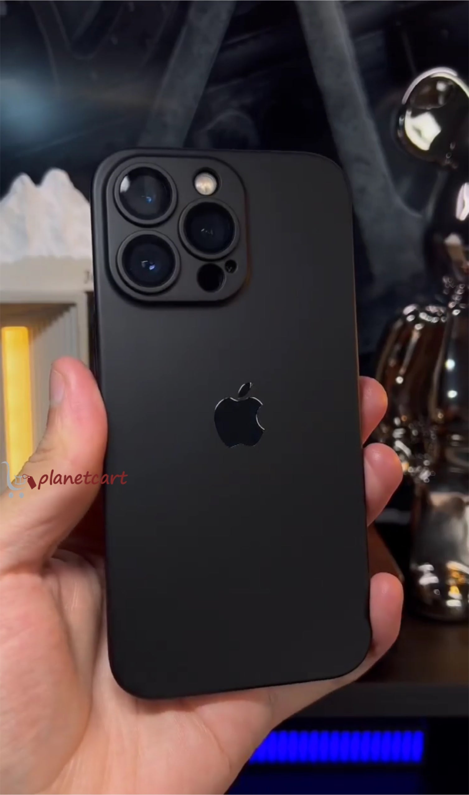 Luxurious Matte Thin Back Case With Shinning Logo For iPhone 14 Series