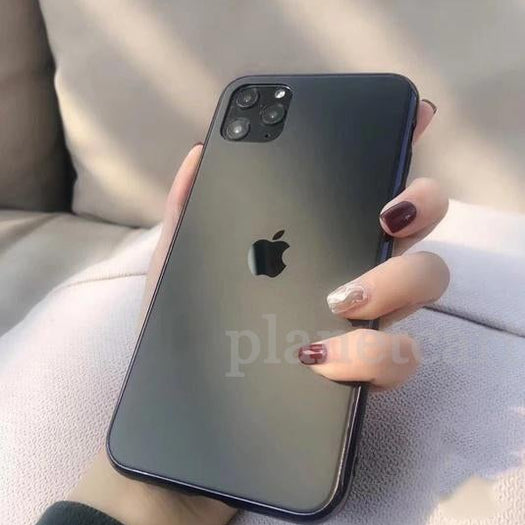 Soft Edge Matte Finish Glass Case For iPhone 11 Pro