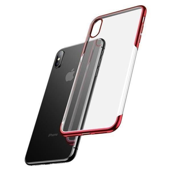 Baseus Ultra Thin Glitter Transparent Silicon Case For Iphone X/XS - Planetcart