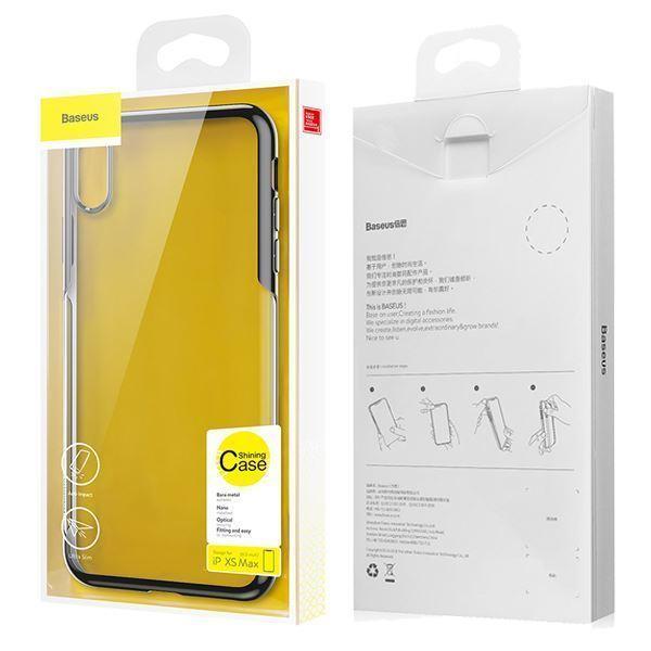Baseus Ultra Thin Glitter Transparent Silicon Case For Iphone X/XS - Planetcart