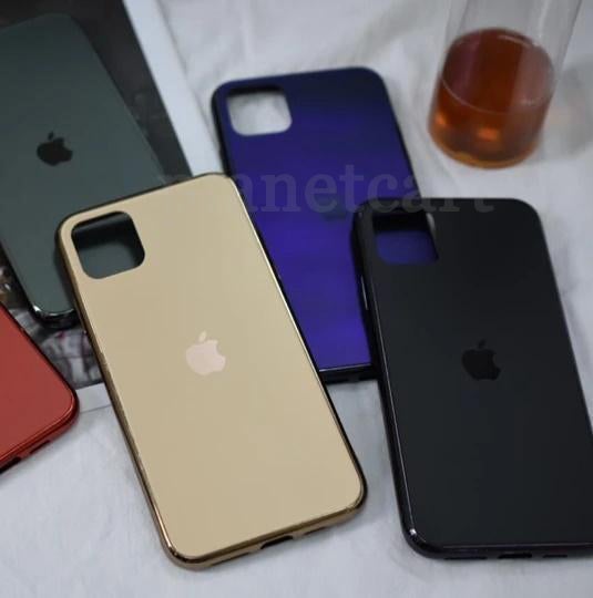 Soft Edge Matte Finish Glass Case For iPhone 11 Pro