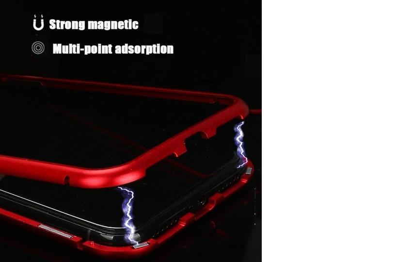 Electronic Auto-Fit Magnetic Glass Case For iPhone 11 Pro - Planetcart