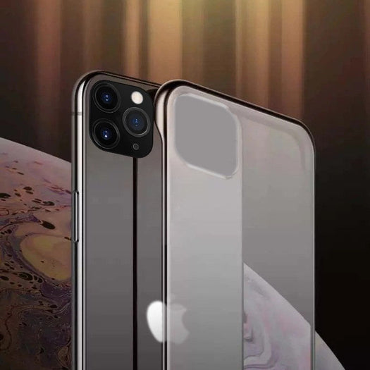 Frameless Semi Transparent Finger Ring Case For iPhone 11 - Planetcart
