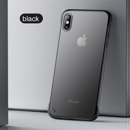 Frameless Semi Transparent Finger Ring Case For iPhone Xs Max - Planetcart