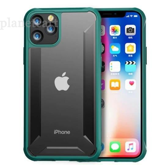 Henks Anti Shock Transparent Case For iPhone 11 Pro