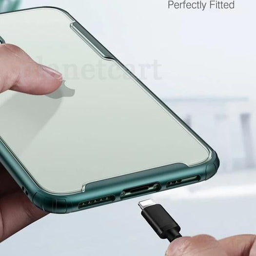 Henks Matte Transparent Case For iPhone 11 Pro Max